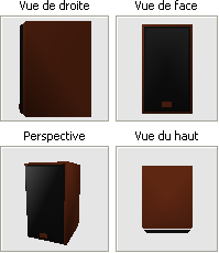 enceinte - brown